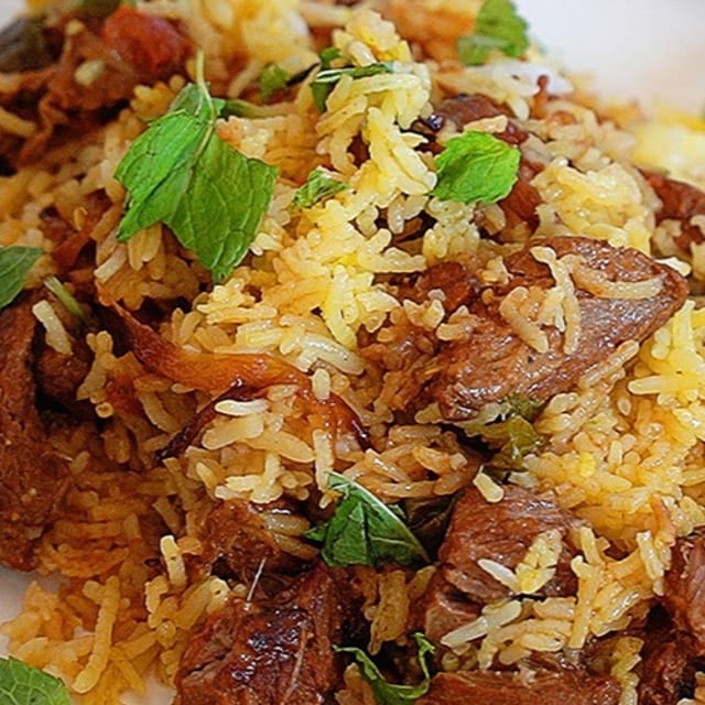 11. Lamb Biryani.
