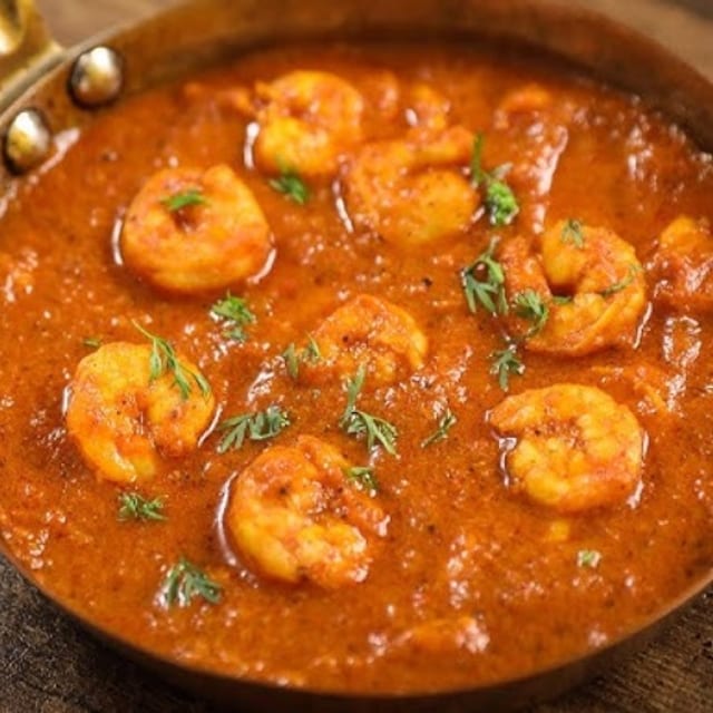 26. Shrimp Makhani.