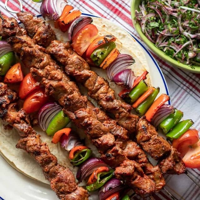19. Lamb Sheesh Kabab.