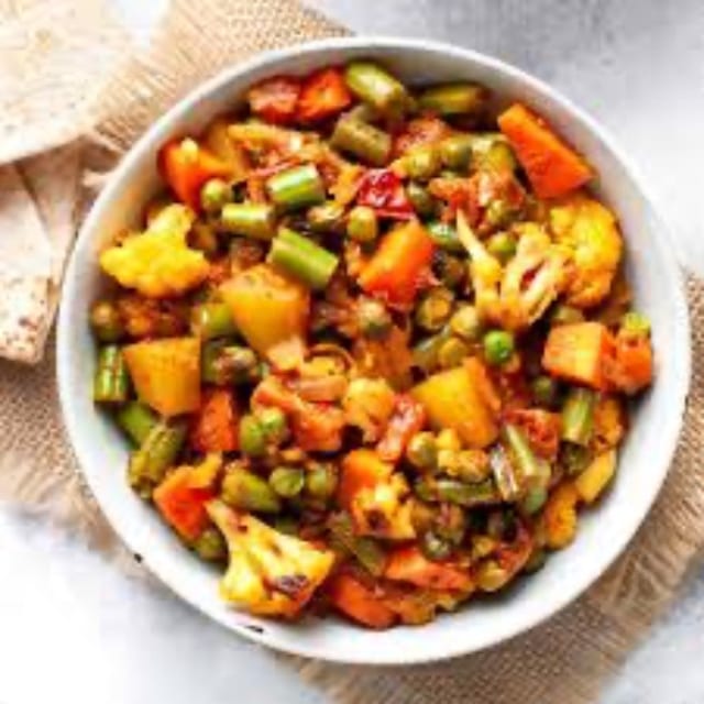 34. Mixed Vegetables.