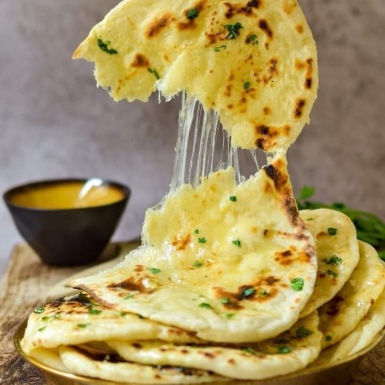 Savor our fresh naan