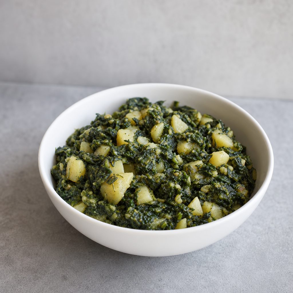 32. Aloo Saag.