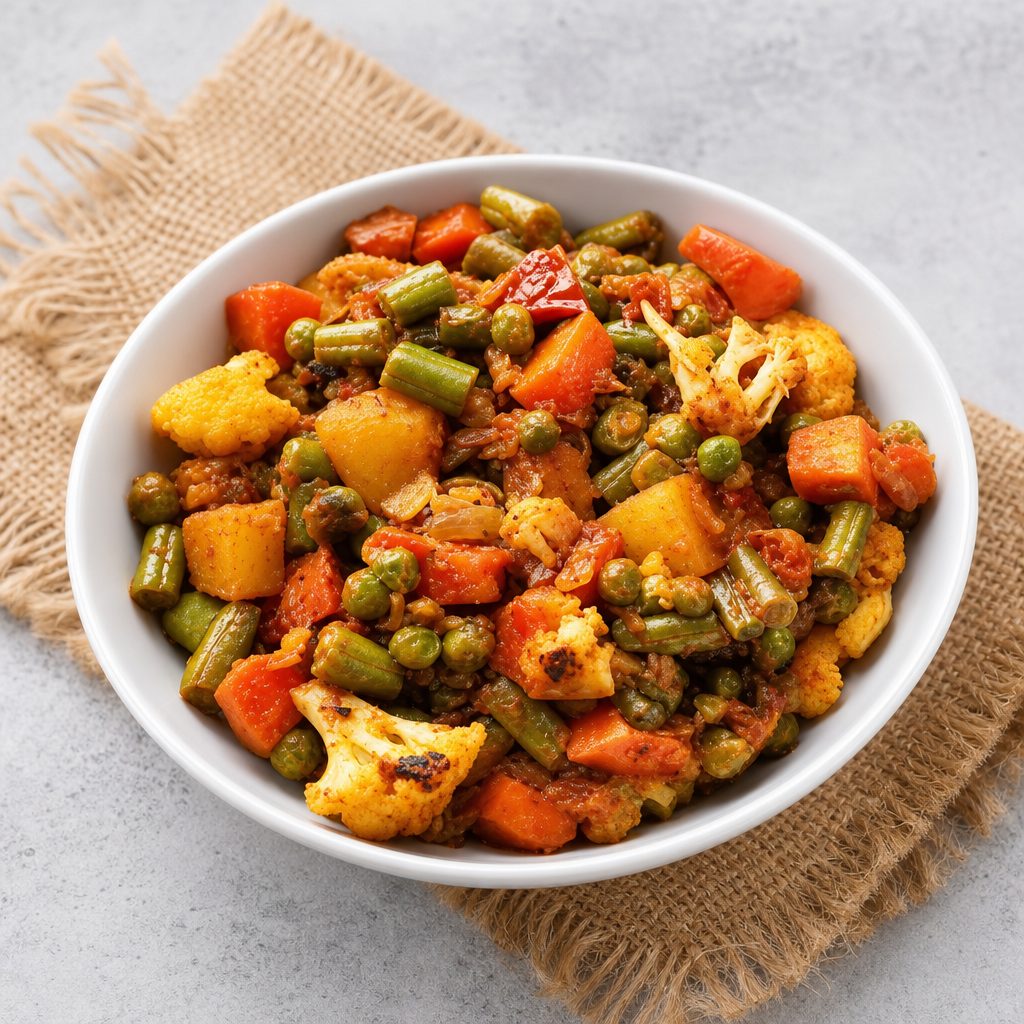 34. Mixed Vegetables.
