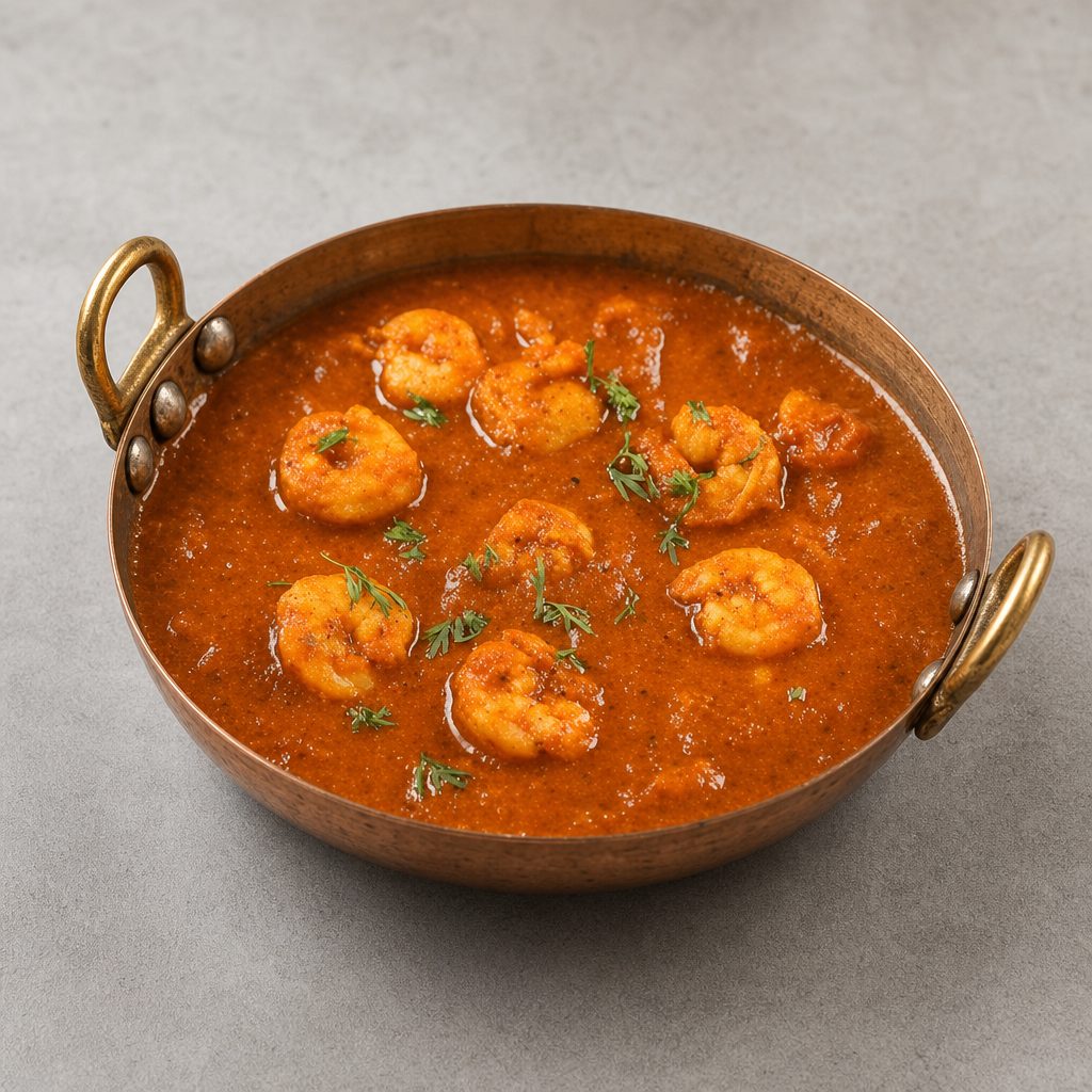 26. Shrimp Makhani.