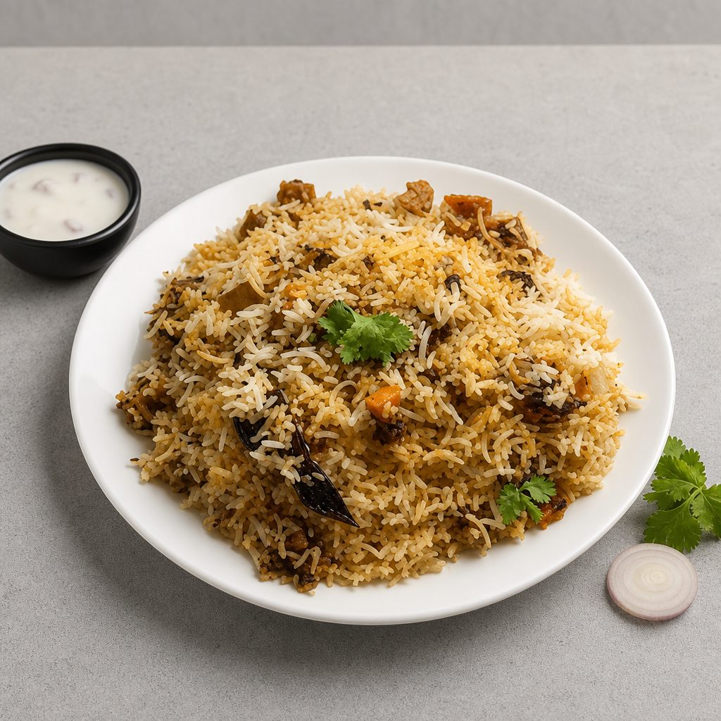 13. Shahi Biryani.