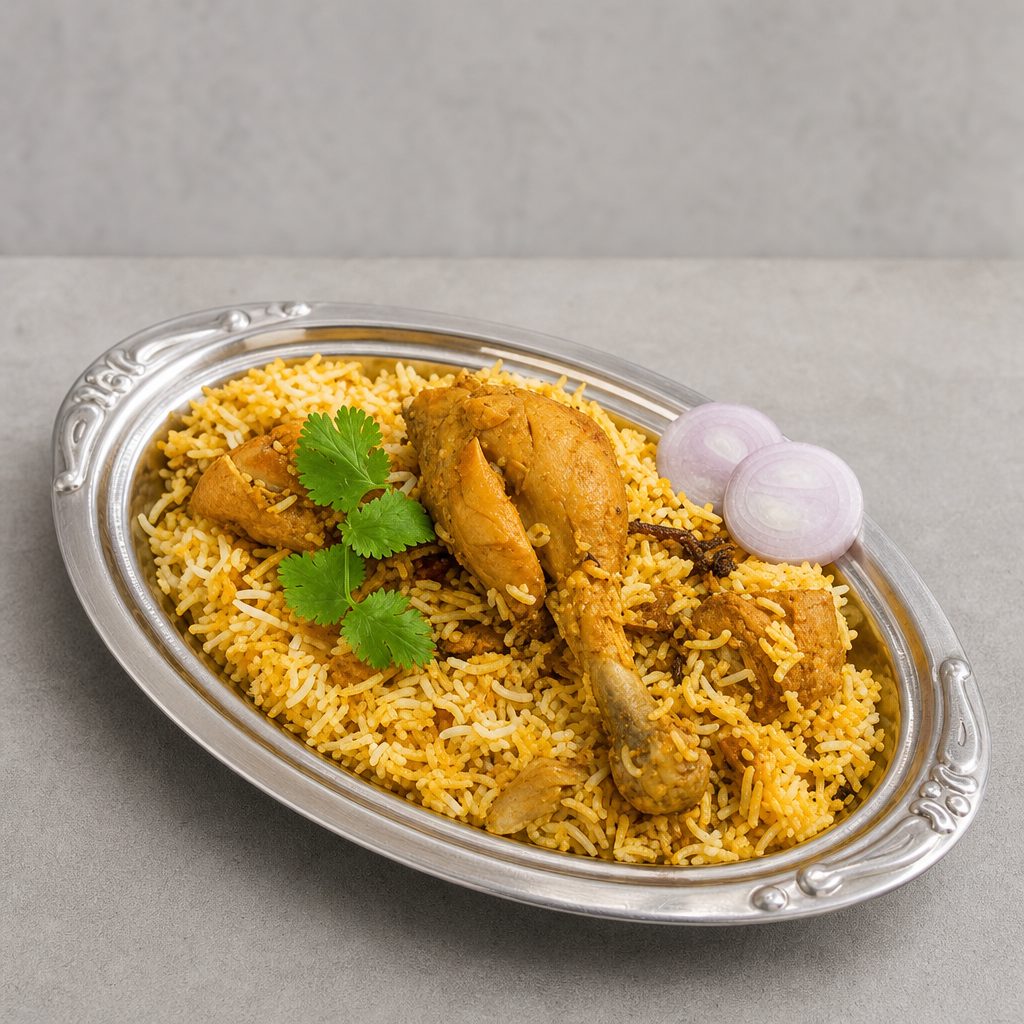 9. Chicken Biryani.
