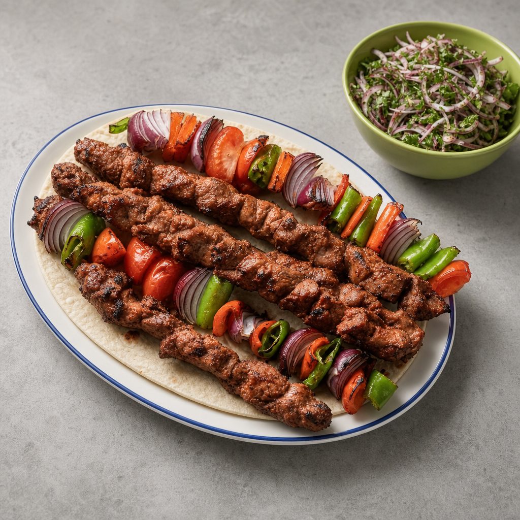19. Lamb Sheesh Kabab.