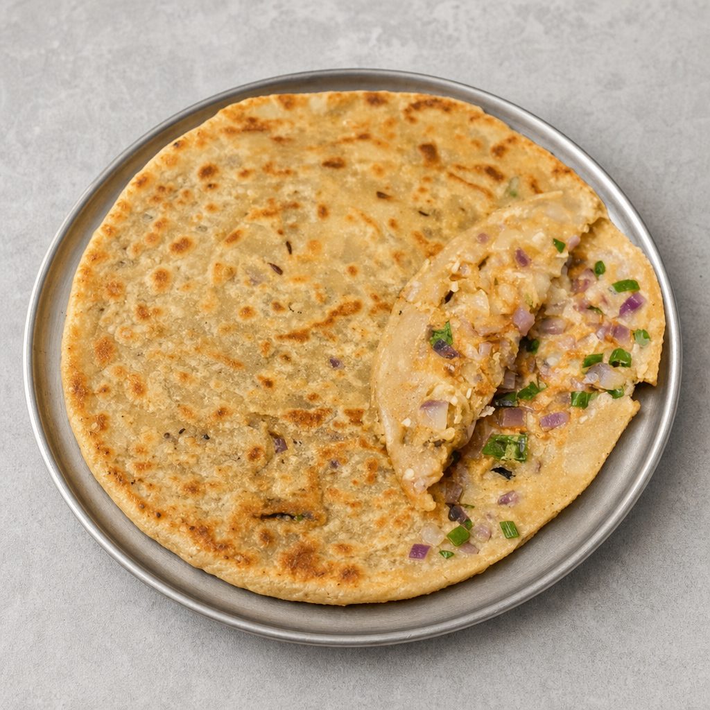 60. Onion Kulcha.