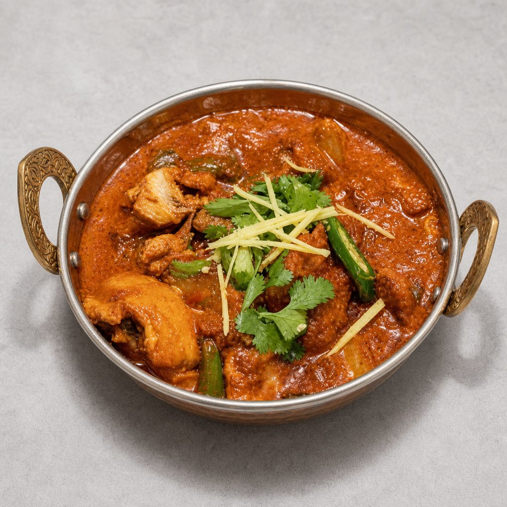 22. Chicken Karahi.