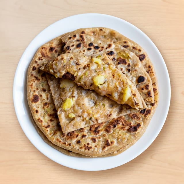 62. Aloo Paratha.