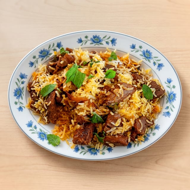 11. Lamb Biryani.