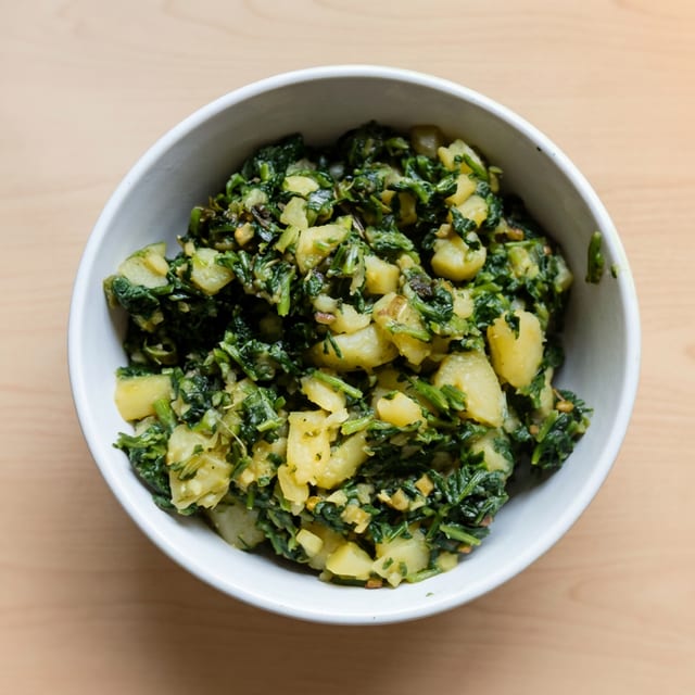 32. Aloo Saag.