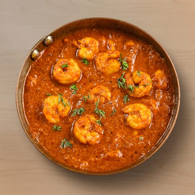 26. Shrimp Makhani.