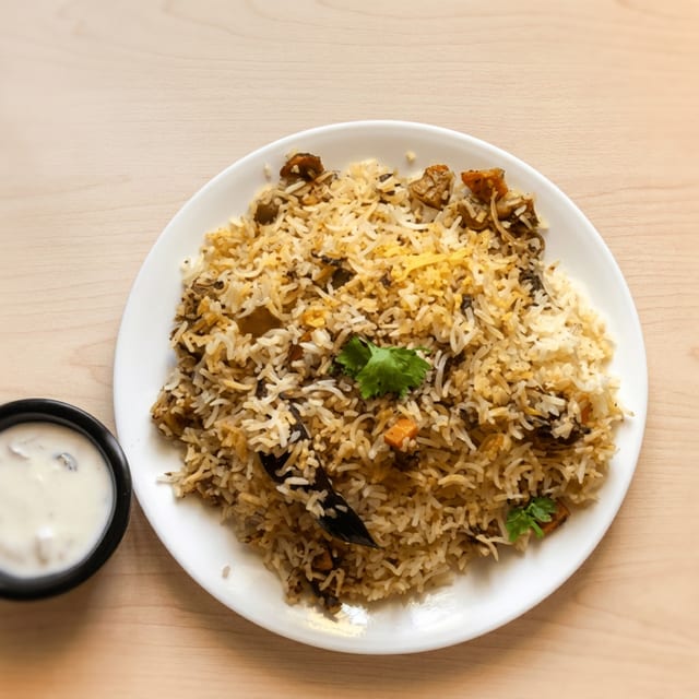 13. Shahi Biryani.