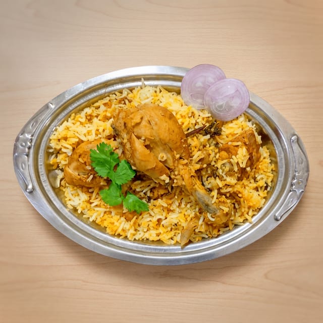 9. Chicken Biryani.