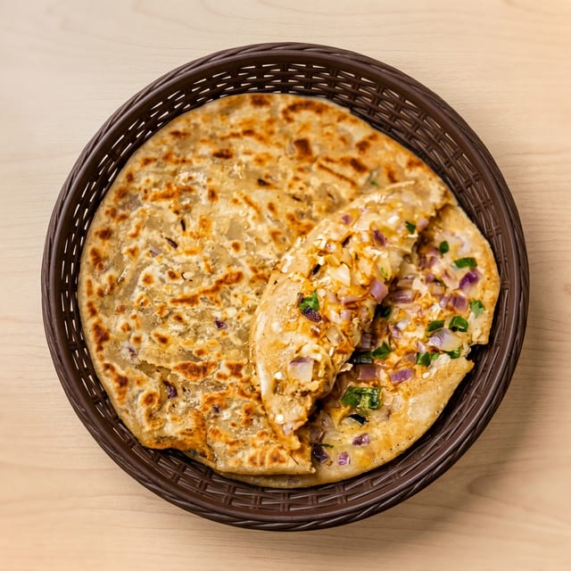60. Onion Kulcha.