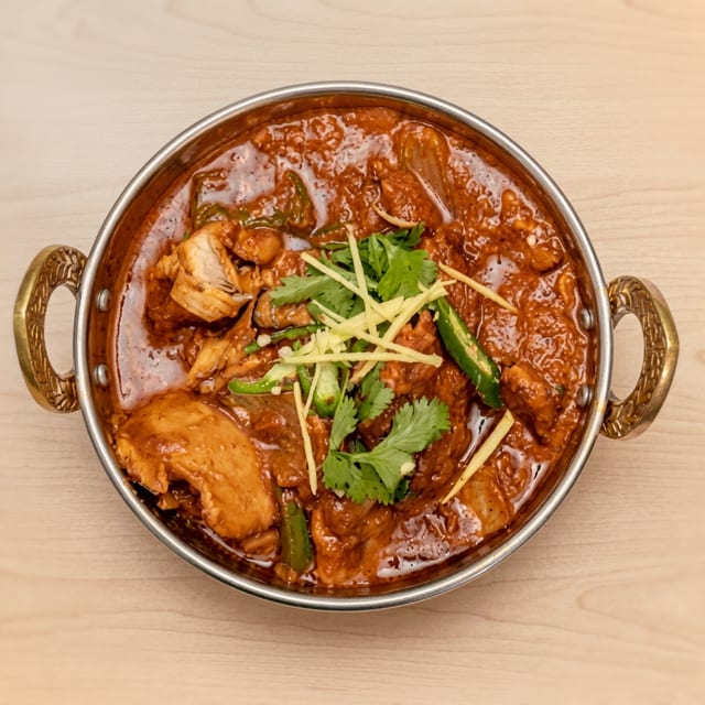 22. Chicken Karahi.