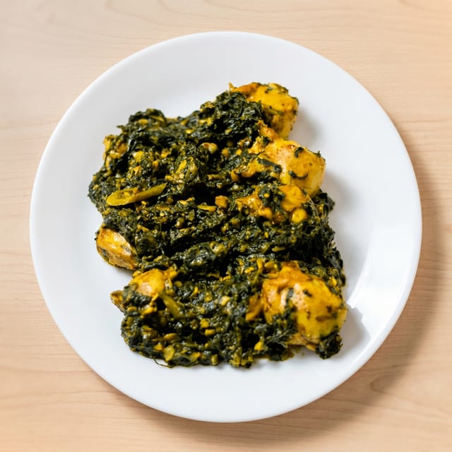 46. Chicken Palak.
